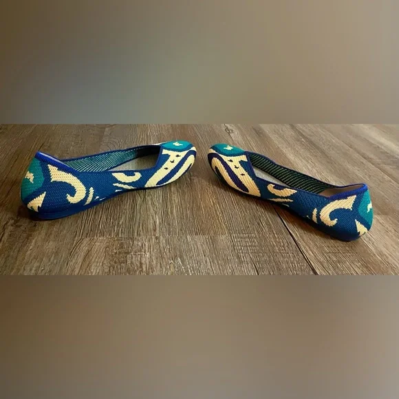 Rothy’s Shoes Flats The Flat Women's US 8 Moroccan Retired Ltd. Edition Ballet - Picture 9 of 10